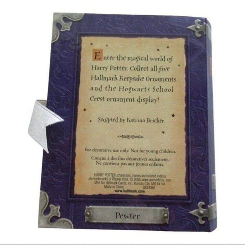Harry Potter 2000 Hallmark Keepsake Ornament Harry Potter Series - Picture 9 of 10